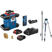 Revolve4000 Connected Self-Leveling Horizontal Rotary Laser Kit, 4000' (1219.2 m), 635 Nm NRZ Safety Inc.