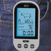 Wireless Meat & Poultry Thermometer, Contact, Digital, 32-482°F (0-250°C) NRZ Safety Inc.