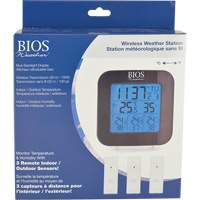 Wireless Weather Station with 3 Sensors, Non-Contact, Digital, 40-158°F (-40-70°C) NRZ Safety Inc.