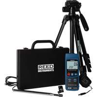 Thermo-an&eacute;mom&egrave;tre &agrave; fil chaud, Enregistrement des donn&eacute;es, Gamme de v&eacute;locit&eacute; d'air de 0,2 - 25,0 m/sec NRZ Safety Inc.