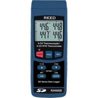 Data Logging Thermocouple Thermometer with NIST Certificate NRZ Safety Inc.