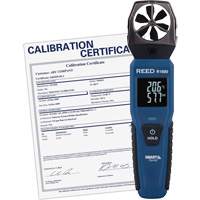 An&eacute;mom&egrave;tre &agrave; h&eacute;lices Bluetooth Smart avec certificat ISO, Enregistrement des donn&eacute;es, Gamme de v&eacute;locit&eacute; d'air de 0,6 - 25 m/sec/118 - 4921 pi/min/2,1 - 90 km/h/1,3 - 55,9 mi/h NRZ Safety Inc.