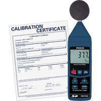 Data Logging Sound Level Meter with ISO Certificate NRZ Safety Inc.