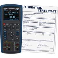 Multifunction Process Calibrator with ISO Certification, Without Data Logging, Portable, 5 Processes NRZ Safety Inc.