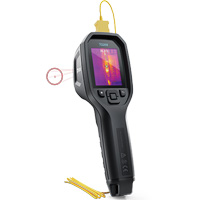 Cam&eacute;ra d'imagerie thermique IR 24:1 avec laser Bullseye et thermocouple de type K, 160 x 120 pixels, -10° - 45°C (14° - 113°F), 70 mK NRZ Safety Inc.