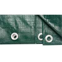 Tarp, Heavy-Duty, Green, 60' x 40' x 9 mils NRZ Safety Inc.