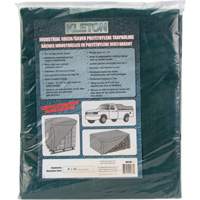 Tarp, Heavy-Duty, Green, 60' x 40' x 9 mils NRZ Safety Inc.