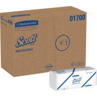 Scott&reg; Single Fold Towels, 1 Ply, 10-1/2" L x 9-3/10" W, 250 /Pack NRZ Safety Inc.