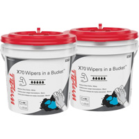 Wipers in a Bucket, Heavy-Duty, 13" L x 10" W NRZ Safety Inc.