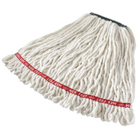 Vadrouille humide Web Foot sans r&eacute;tr&eacute;sissement, Antimicrobien, Fil, 20 oz, Style Boucle NRZ Safety Inc.
