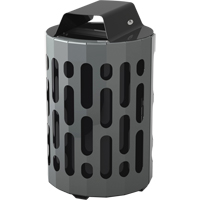 R&eacute;cipients &agrave; d&eacute;chets 2020 Stingray, M&eacute;tal, 42 gal. US NRZ Safety Inc.