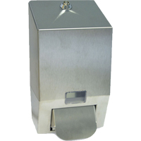 Distributeur de savon en acier inoxydable, &agrave; pression, Capacit&eacute; de 1000 ml, Format Cartouche de recharge NRZ Safety Inc.