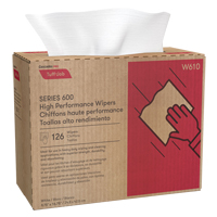 Pro Tuff-Job HP Interfold Popup Wipers, Heavy-Duty, 16-3/4" L x 9-3/4" W NRZ Safety Inc.