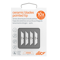 Slice Pointed-Tip Ceramic Box Cutter Blades, Single Style NRZ Safety Inc.