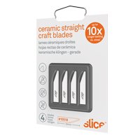 Slice Rounded-Tip Ceramic Straight Edge Knife Blades, Single Style NRZ Safety Inc.