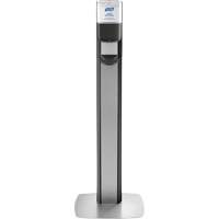 Support de plancher argent&eacute; et distributeur ES6  Messenger NRZ Safety Inc.