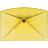 Grattoir hygi&eacute;nique de qualit&eacute; alimentaire, Jaune, 8" la x 11-1/4" lo NRZ Safety Inc.