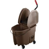 WaveBrake&reg; Mop Bucket & Wringer Combo Pack, Down Press, 8.75 US Gal.(35 Quart), Brown NRZ Safety Inc.