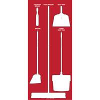 Ultra Aluma-Lite Dry Shadow Board (English Only) NRZ Safety Inc.