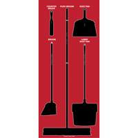 Ultra Aluma-Lite Dry Shadow Board (English Only) NRZ Safety Inc.