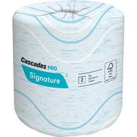 Pro Signature Toilet Paper, 2 Ply, 400 Sheets/Roll, 133' Length, White NRZ Safety Inc.