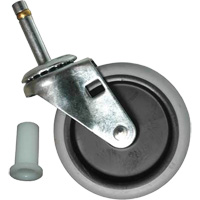 Roulette &agrave; tige de rechange pour chariot Rubbermaid NRZ Safety Inc.