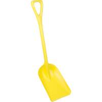 Pelle hygi&eacute;nique monopi&egrave;ce, Lame 10" x 6", Longueur de 37-1/2", Plastique, Jaune NRZ Safety Inc.