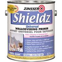 Couche primaire universelle pour murs Shieldz, 3,7 L, Gallon, Blanc teintable NRZ Safety Inc.