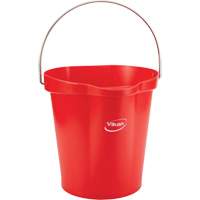Seau pour l'hygi&egrave;ne des aliments, Rouge, 3 gal. US NRZ Safety Inc.