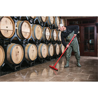 Fixed Head Food Hygiene Floor Squeegee, 20", Green NRZ Safety Inc.