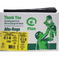 Full Circle Super Industrial Garbage Bags, Biodegradable, X-Strong, 48" L x 42" W, 1.5 mils Thick NRZ Safety Inc.