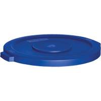 Couvercle pour contenant &agrave; d&eacute;chets, Couvercle plat, Plastique, Convient aux contenants 22" dia. NRZ Safety Inc.