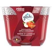Glade&reg; 3-Wick Candle, Apple Cinnamon NRZ Safety Inc.
