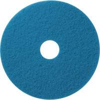 Floor Pads, 12", Cleaning/Scrubbing, Blue NRZ Safety Inc.