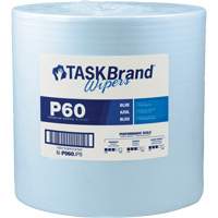 Chiffons de premi&egrave;re qualit&eacute; P60 TaskBrand, Tout usage, 13" lo x 12" la NRZ Safety Inc.