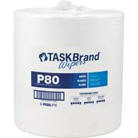 TaskBrand&reg; P80 Premium Series Wipers, Heavy-Duty, 13" L x 12" W NRZ Safety Inc.