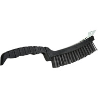 Brosse, Acier, 4 x 17 rangs de fils, Longueur 12" NRZ Safety Inc.