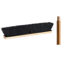 Push Broom with Handle, 18", Medium, Tampico Bristles NRZ Safety Inc.