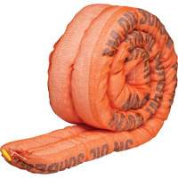 Barri&egrave;re de pollution absorbante double pour produits p&eacute;troliers, Huile seulement, 10' lo x 4" la, Absorption 36,8 gal NRZ Safety Inc.