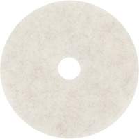 Natural Blend Pad, 17", Burnishing, White NRZ Safety Inc.