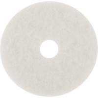 Floor Pad, 10", Buffing/Cleaning/Polish, White NRZ Safety Inc.