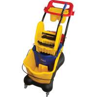 Multifunctional Mop Trolley, Down Press, 9.5 US Gal.(38 Quart), Yellow NRZ Safety Inc.