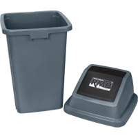 Garbage Can, Plastic, 26 US gal. NRZ Safety Inc.