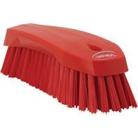 Grande brosse &agrave; main oblique, Soies Ferme, Longueur de 8", Rouge NRZ Safety Inc.