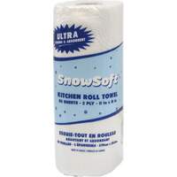 Snow Soft Premium Kitchen Towels, 2 Ply, 85 Sheets/Roll, 8" W, 11" L NRZ Safety Inc.