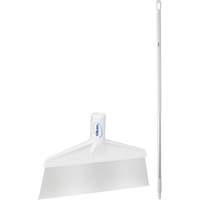Grattoir &agrave; plancher avec manche, Blanc, 9-3/5" la x 55-9/10" lo NRZ Safety Inc.