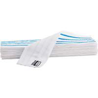 Tampon vadrouille jetable, Style Boucles et crochets, Microfibre, 18" lo x 4" la NRZ Safety Inc.