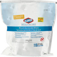 Healthcare&reg; Disinfecting Bleach Wipes Refill, 110 Count NRZ Safety Inc.