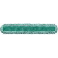 Tampon avec frange pour vadrouille &agrave; &eacute;pousseter Hygen, Style Boucles et crochets, Microfibre, 52" lo x 9" la NRZ Safety Inc.