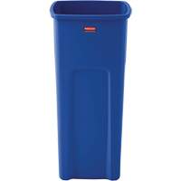 Untouchable&reg; Square Recycling Container, Bulk, Plastic, 23 US gal. NRZ Safety Inc.